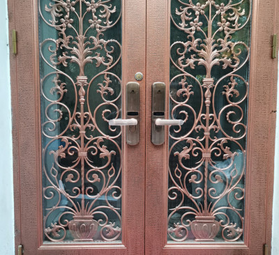 别墅安装智能锁